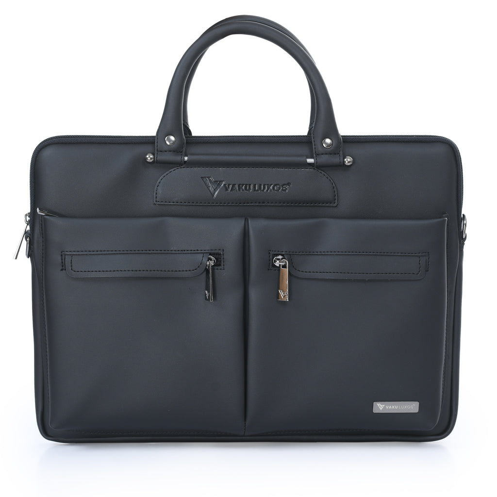 Vaku Luxos® Marcella 14 inch Laptop Bag Premium Laptop Messenger Bag For Men and Women