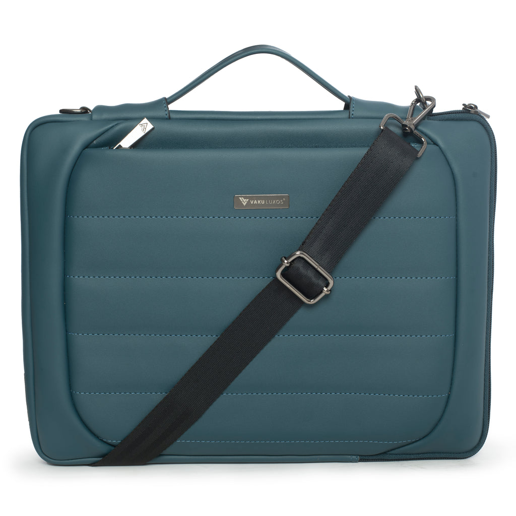 Vaku Luxos® Lasa Chivelle Premium Collection Sleeve for Macbook 13"|14" with Strap highly durable