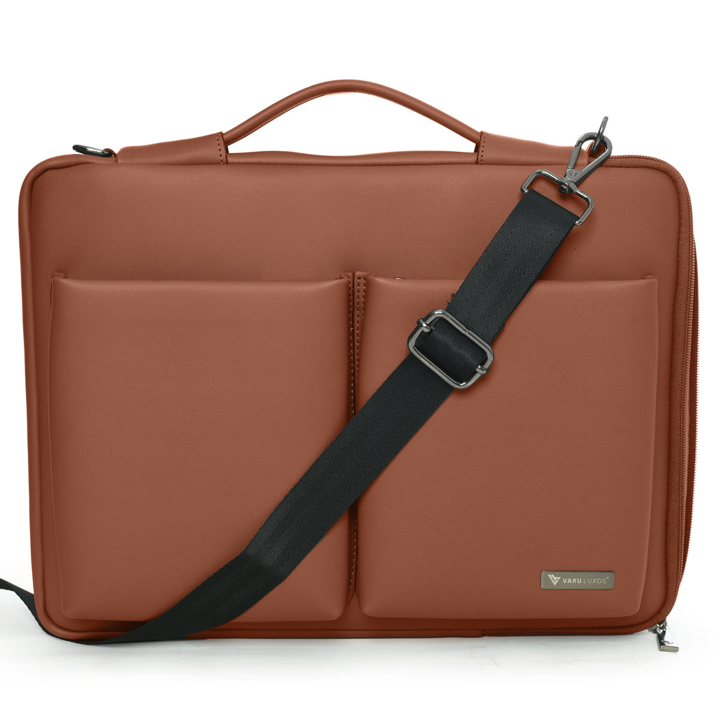 Vaku Luxos ® Mestella 14 inch Laptop Bag Premium Laptop Messenger Bag For Men and Women