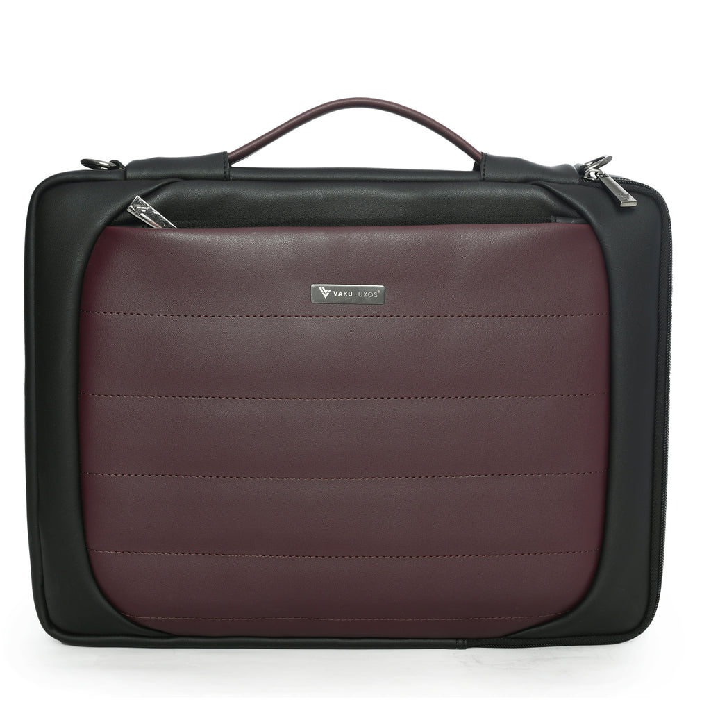 Vaku Luxos® Lasa Chivelle Premium Collection Sleeve for Macbook 13"|14" with Strap highly durable