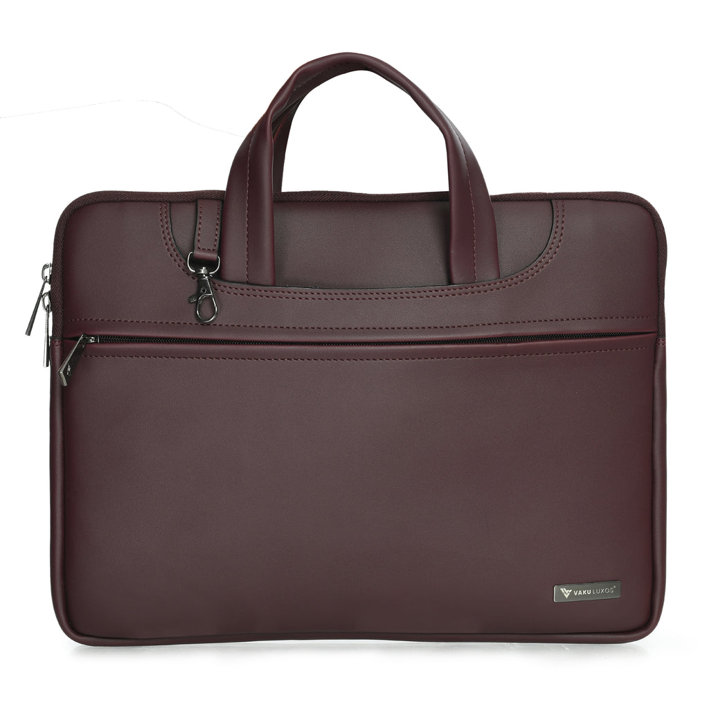 Vaku Luxos ® DA Italiano 14 inch Laptop Bag Premium Laptop Messenger Bag For Men and Women