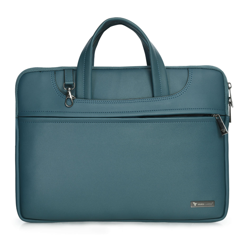 Vaku Luxos ® DA Italiano 14 inch Laptop Bag Premium Laptop Messenger Bag For Men and Women