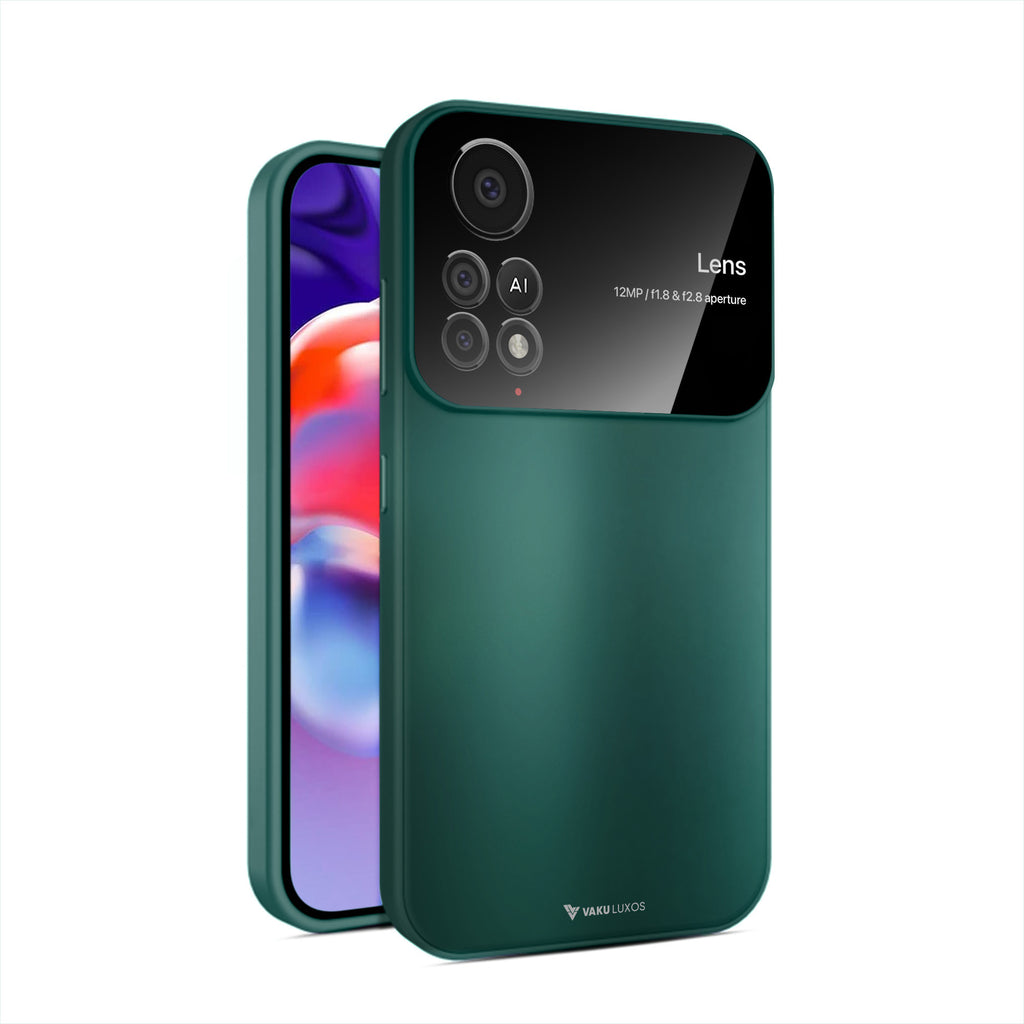 Vaku ® Xiaomi Redmi Note 11 Pro Plus Glazed Polarized Camera Lens Protector Back Cover