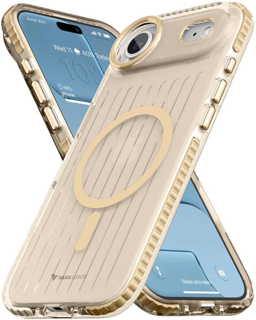 Vaku Luxos ® Apple iPhone 17 Air Zyden Magpro Military-Grade Protection Back Cover