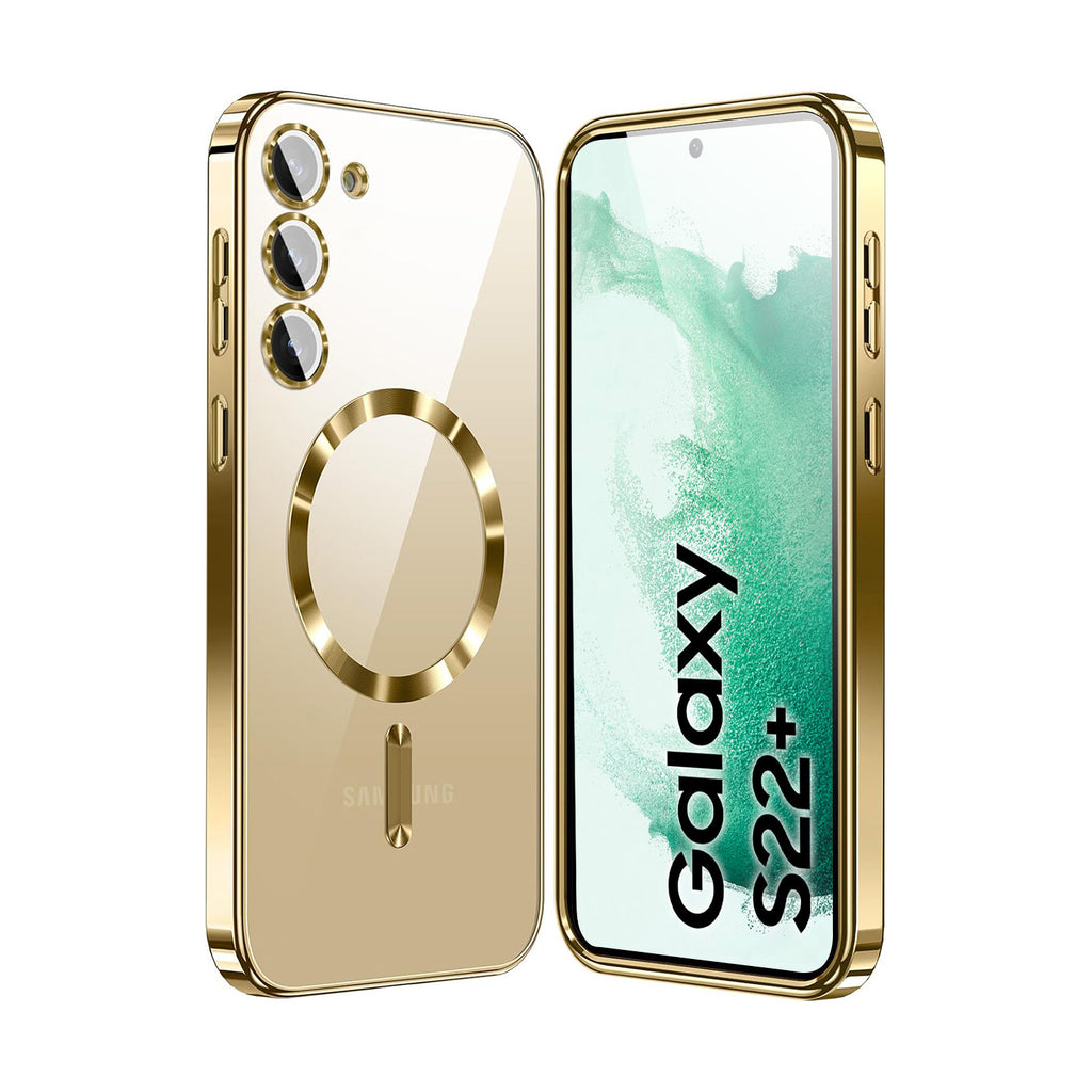 Vaku ® Samsung Galaxy S22 Plus Luxury Electroplated Magnetic Magsafe Back Cover