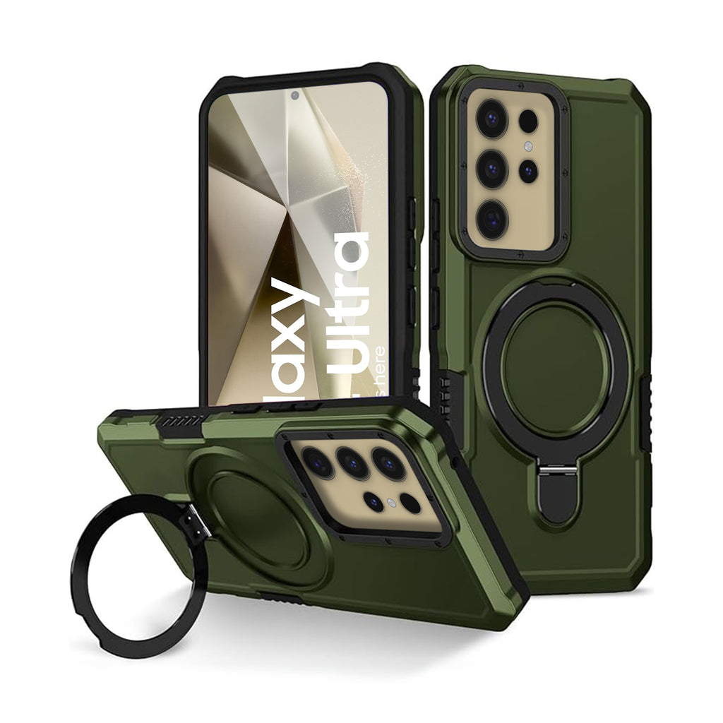 Vaku ® Samsung Galaxy S24 Ultra Astor Military Grade Armor Protective Back cover