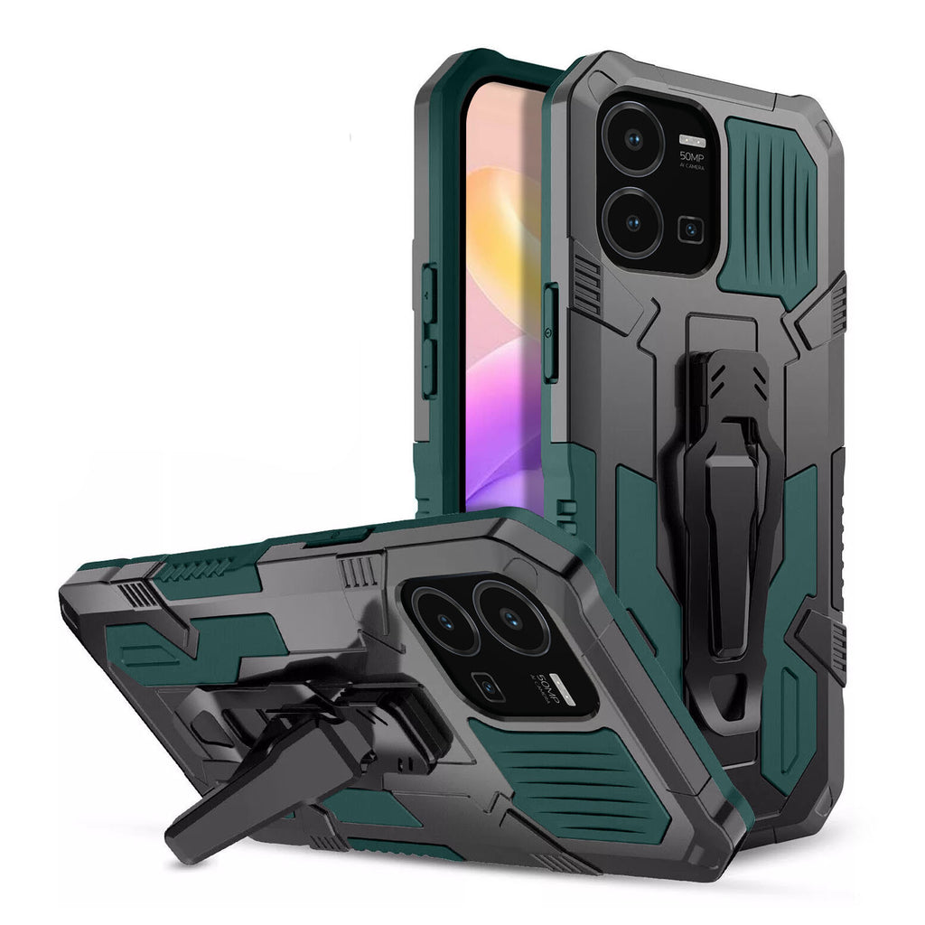 Vaku ® Vivo Y35 4G Vanguard Military Grade Back Cover