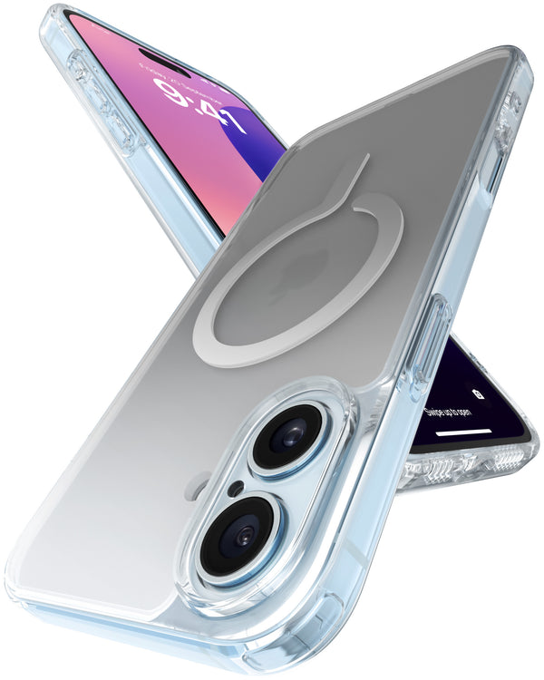 Vaku Luxos ® Apple iPhone 16 Zurich Dual Colored Magsafe Series Back Cover