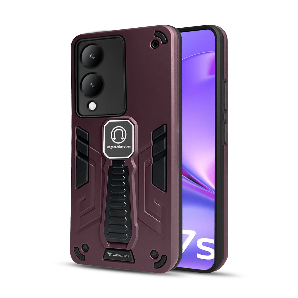 Vaku ® Vivo Y17s Valor Military Grade Shockproof Back Cover