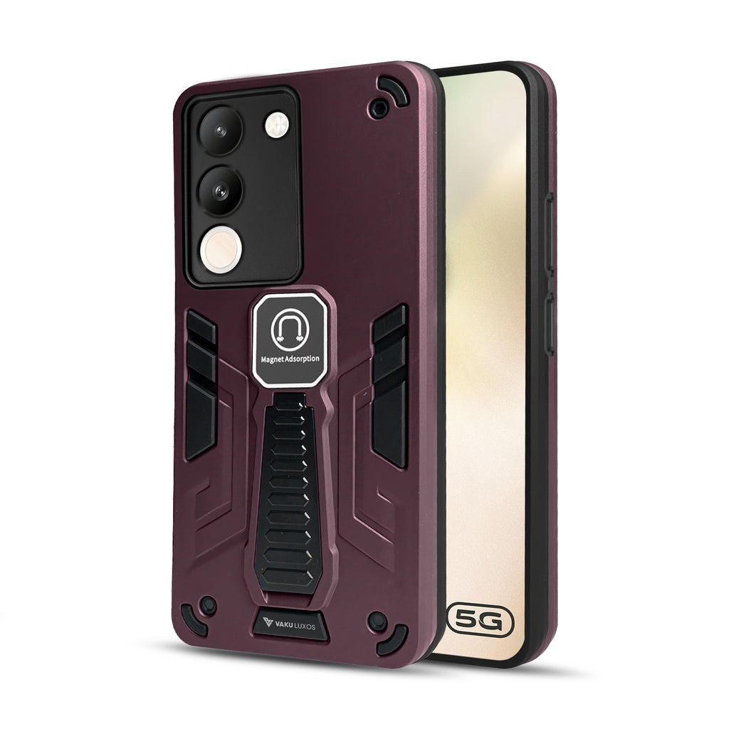 Vaku ® Vivo Y200 5G Valor Military Grade Shockproof Back Cover