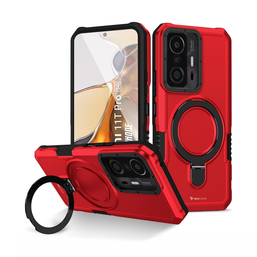 Vaku ® Xiaomi 11T Pro 5G Astor Military Grade Armor Protective Back cover
