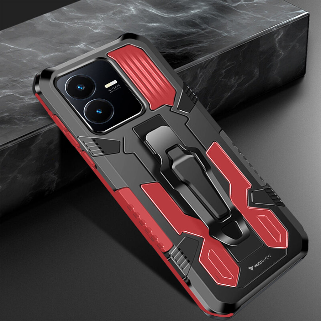 Vaku ® Vivo Y22 Vanguard Military Grade Back Cover