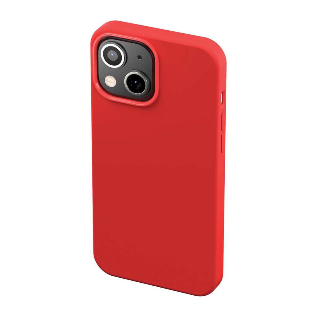 Vaku Luxos ® Apple iPhone 13 Liquid Silicon Velvet-Touch Silk Finish Shock-Proof Back Cover