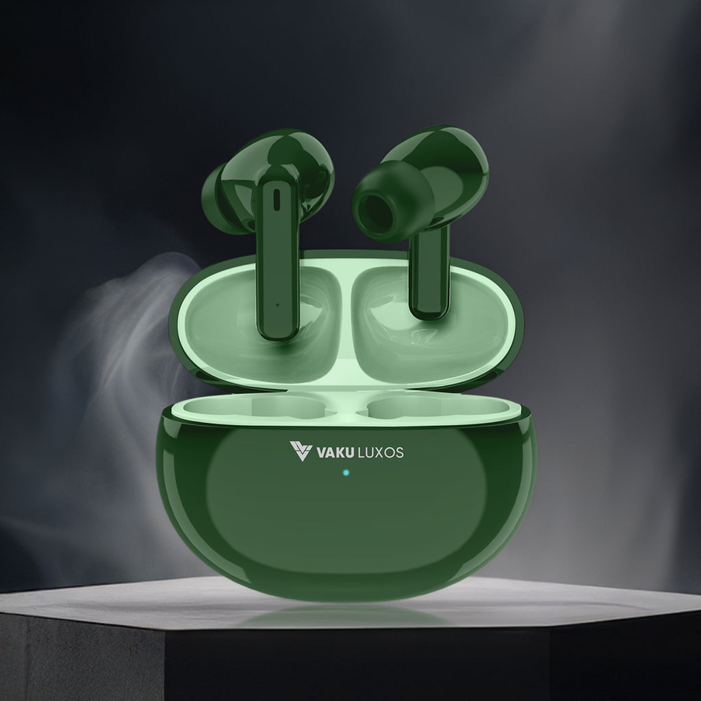 Vaku Luxos ® True Wireless Earbuds with Smart Touch Controls