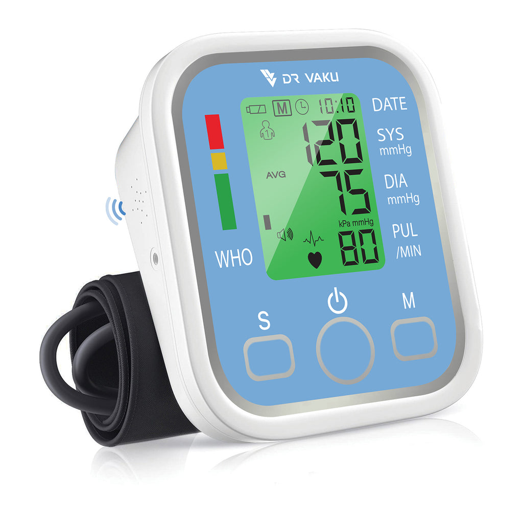 DR VAKU ® Blood Pressure Monitor FDA Approved Automatic Upper Arm Digital BP Monitor