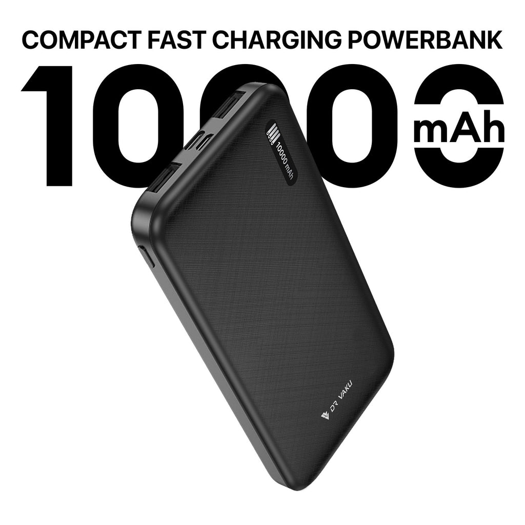 Dr Vaku ® CYREX 10000mAh Power Bank Dual USB Fast Charge