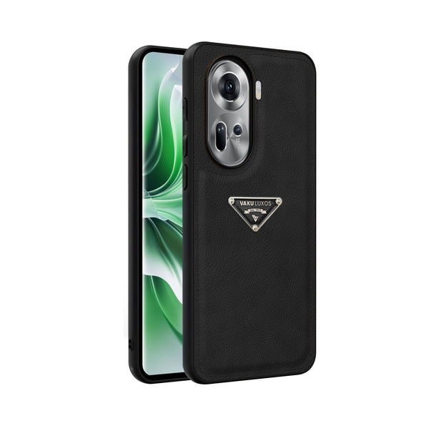 Vaku Luxos ® Oppo Reno11 5G Nyxen Premium Leather Stitched Back Cover