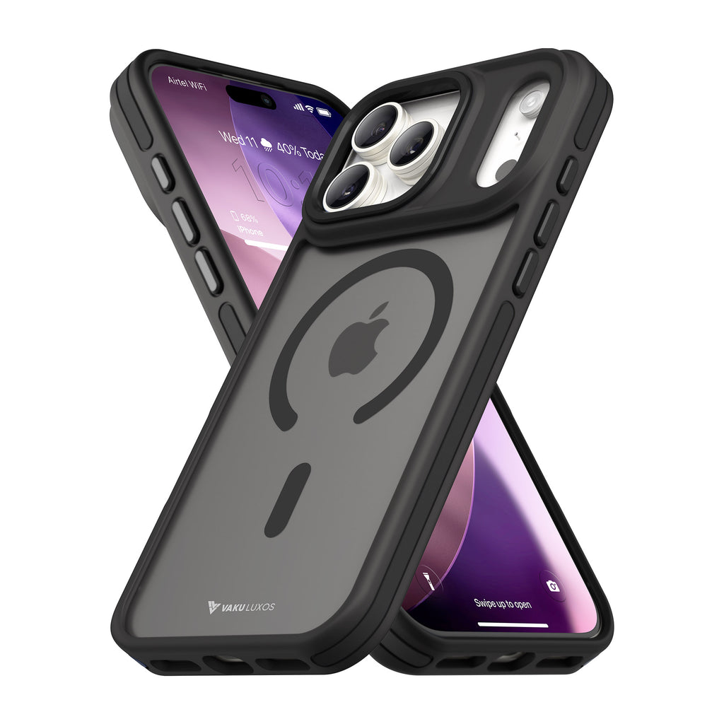 Vaku Luxos ® Apple iPhone 17 Pro Max Avlon Magpro Translucent Back Cov