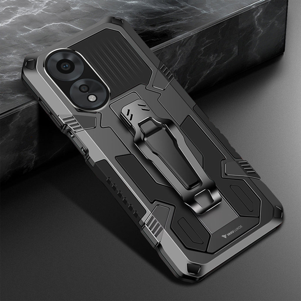 Vaku ® Oppo A38 Vanguard Military Grade Back Cover