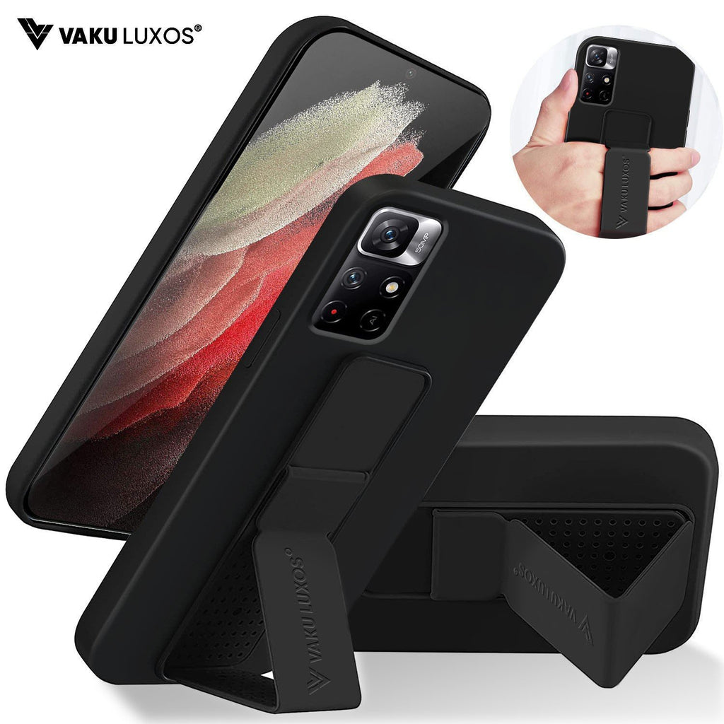 Vaku ® Redmi Note 11T 5G Harbor Grip Multi-Functional TPU Back Cover