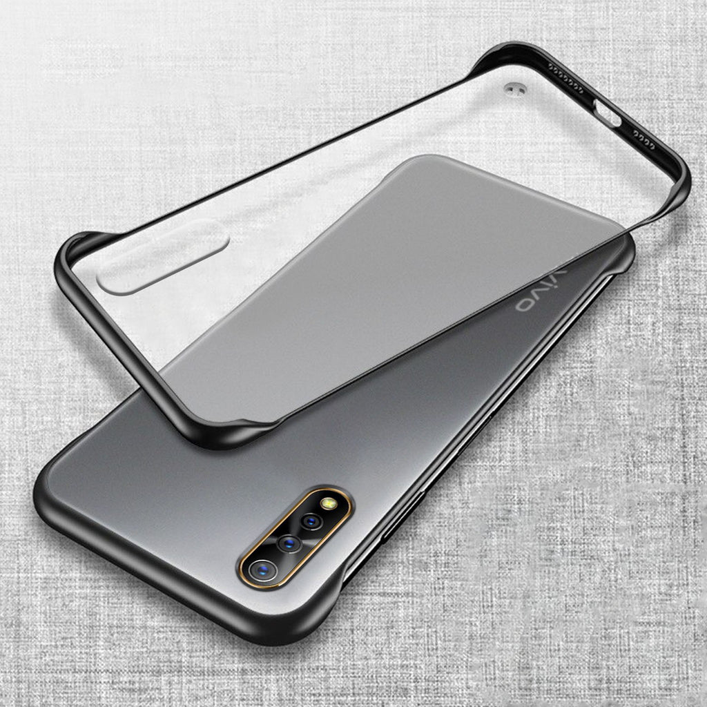 VAKU ® Vivo S1 Frameless Semi Transparent Cover