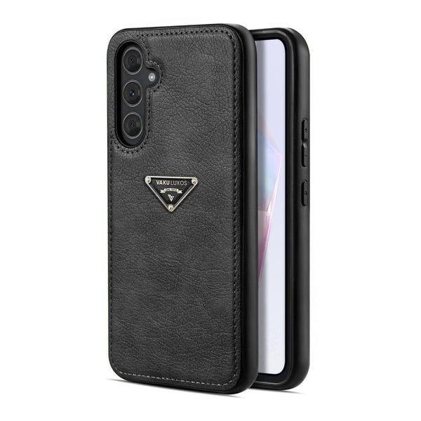 Vaku Luxos ® Samsung Galaxy A35 5G Nyxen Premium Leather Stitched Back Cover