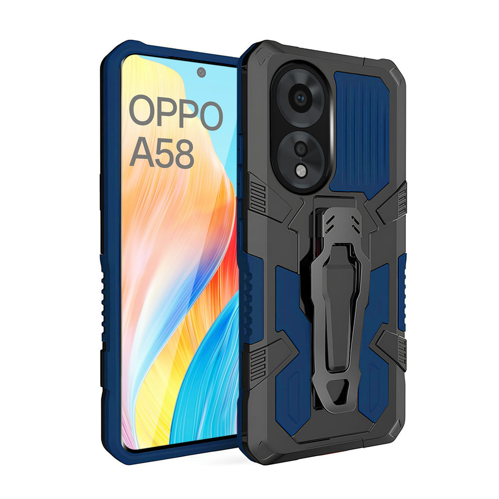 Vaku ® Oppo A58 4G Vanguard Military Grade Back Cover