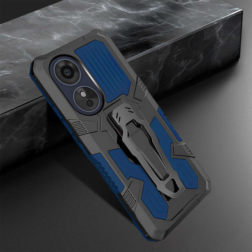 Vaku ® Oppo A17 Vanguard Military Grade Back Cover