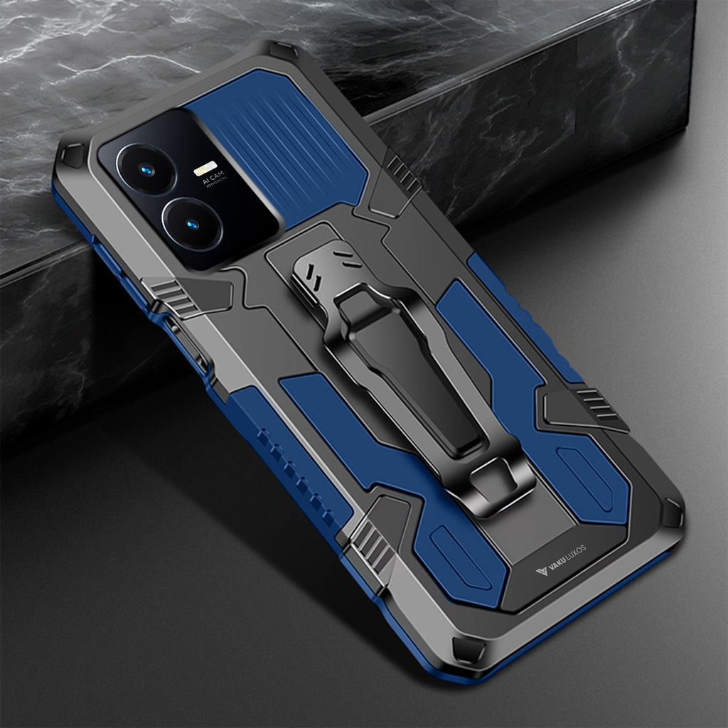 Vaku ® Vivo Y22 Vanguard Military Grade Back Cover