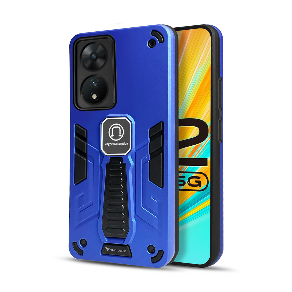 Vaku ® Vivo T2 5G Valor Military Grade Shockproof Back Cover