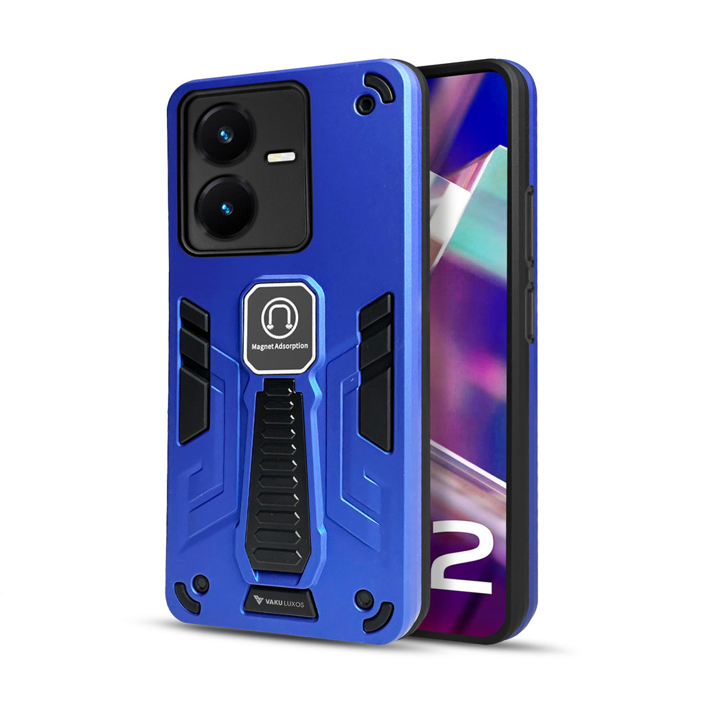 Vaku ® Vivo Y22 Valor Military Grade Shockproof Back Cover