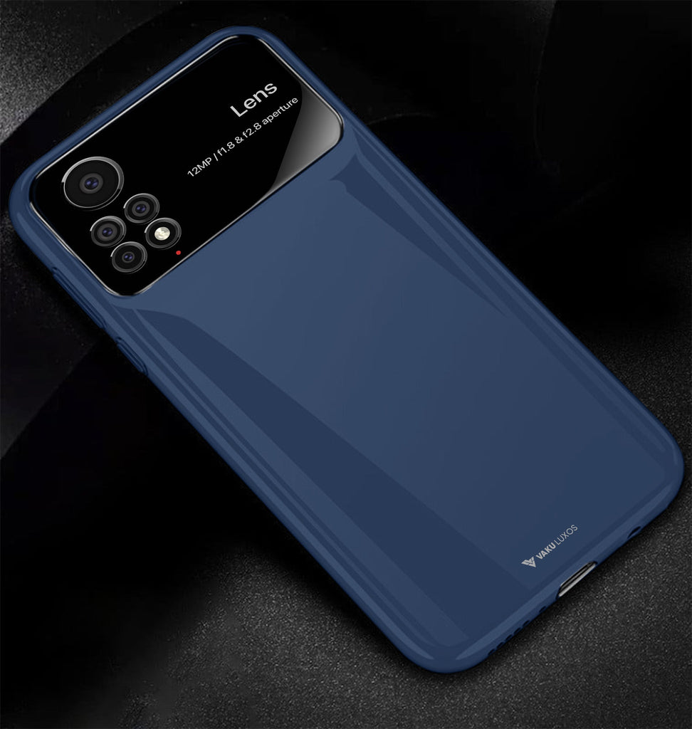 Vaku ® Xiaomi Redmi Note 11 Pro Glazed Polarized Camera Lens Protector Back Cover