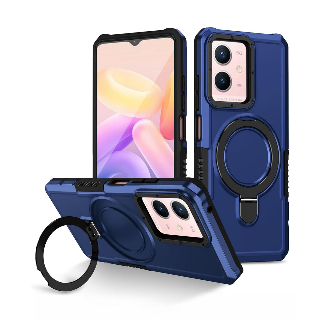 Vaku ® Vivo Y33s 5G Astor Military Grade Armor Protective Back cover