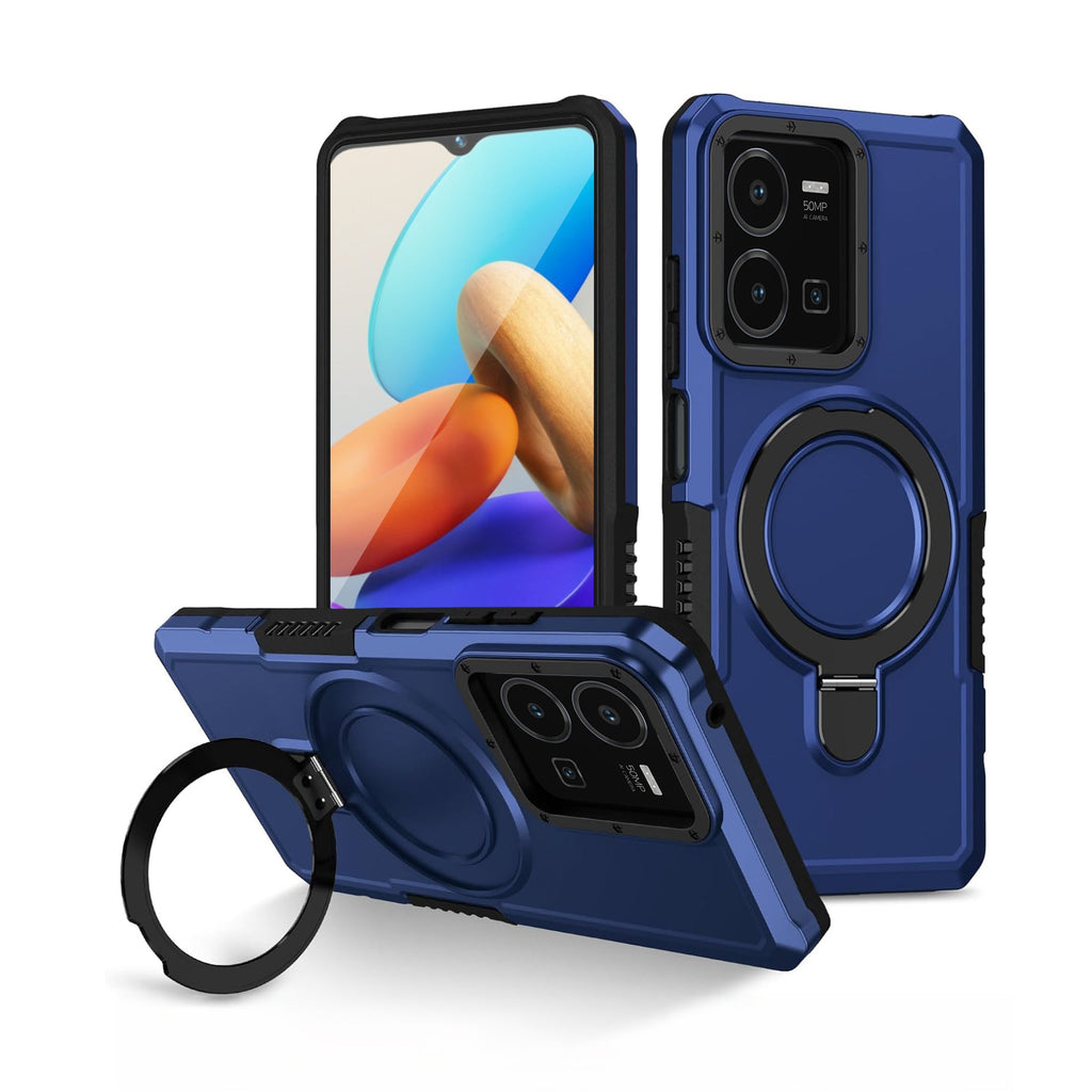 Vaku ® Vivo Y35 4G Astor Military Grade Armor Protective Back cover