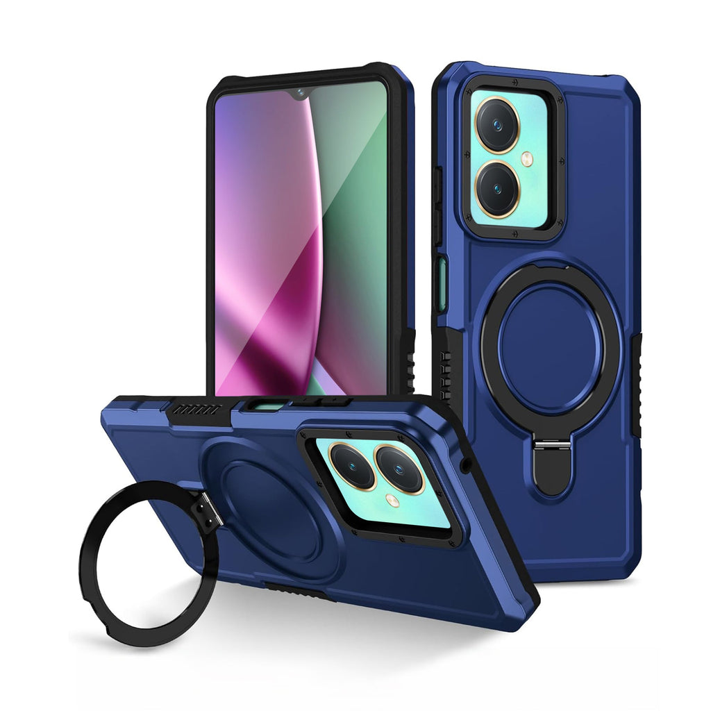 Vaku ® Vivo Y27 Astor Military Grade Armor Protective Back cover