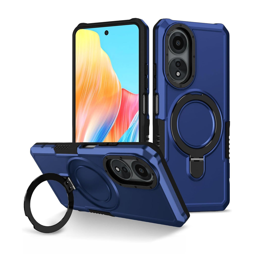 Vaku ® Oppo A58 Astor Military Grade Armor Protective Back cover