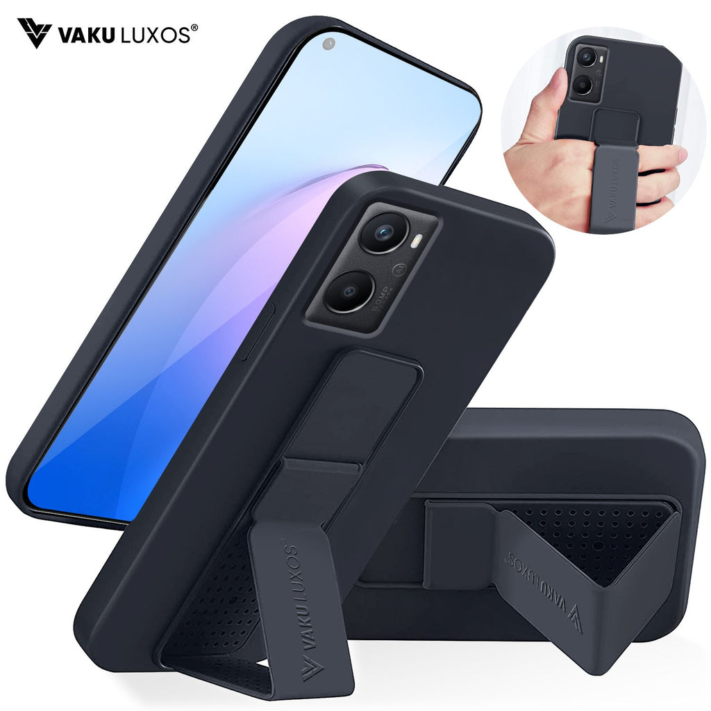 Vaku ® Oppo A76 / A96 Harbor Grip Multi-Functional TPU Back Cover