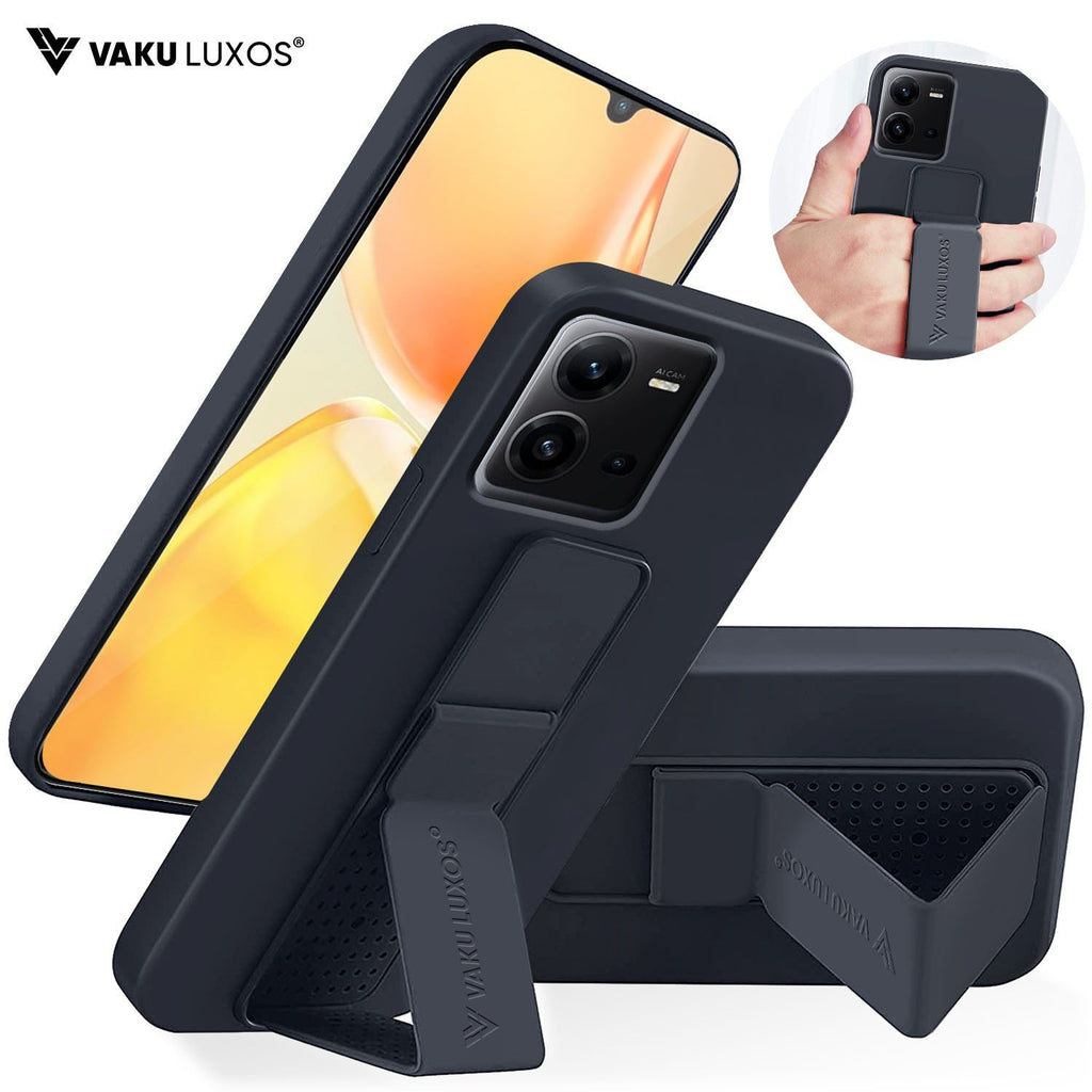 Vaku ® Vivo V25 Harbor Grip Multi-Functional TPU Back Cover