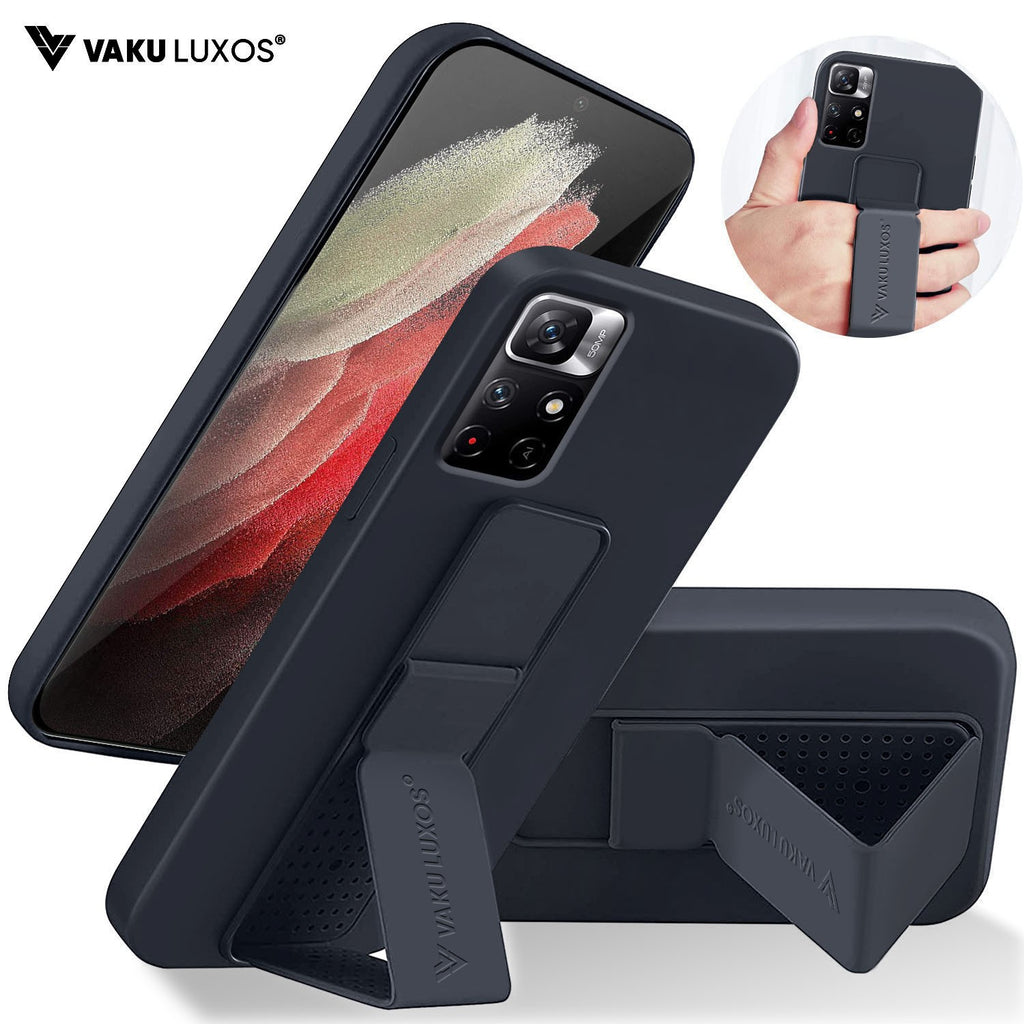 Vaku ® Redmi Note 11T 5G Harbor Grip Multi-Functional TPU Back Cover