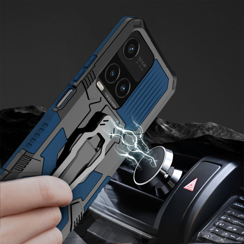 Vaku ® Vivo Y21A Vanguard Military Grade Back Cover