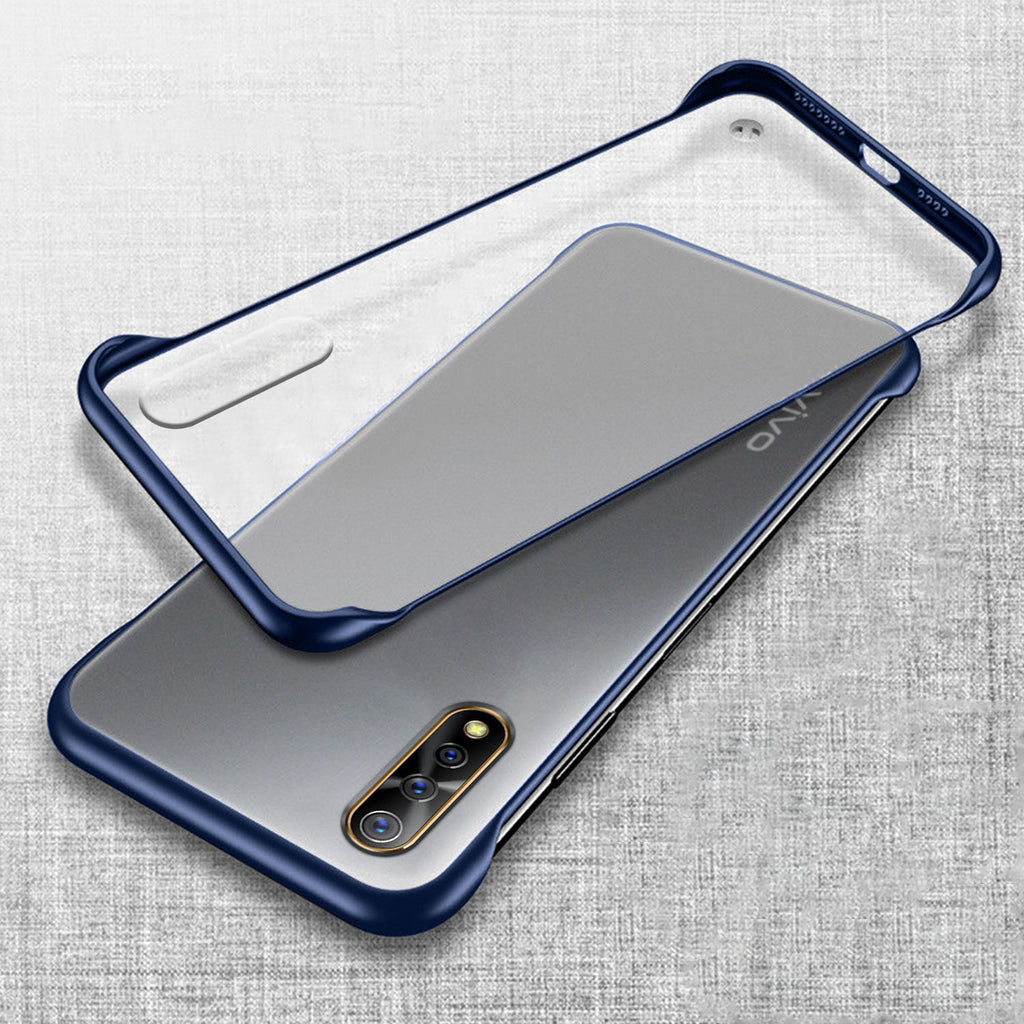 VAKU ® Vivo S1 Frameless Semi Transparent Cover