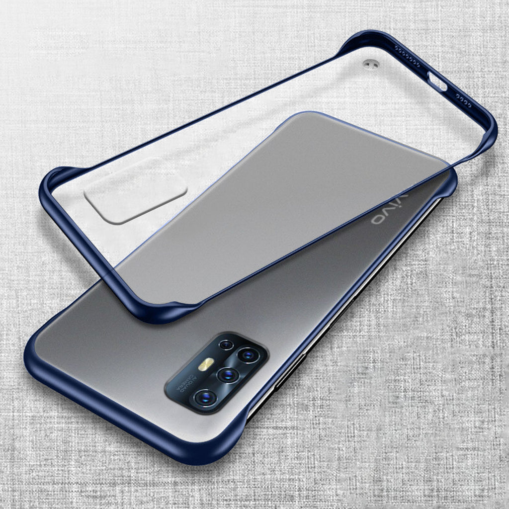 VAKU ® Vivo V17 Frameless Semi Transparent Cover
