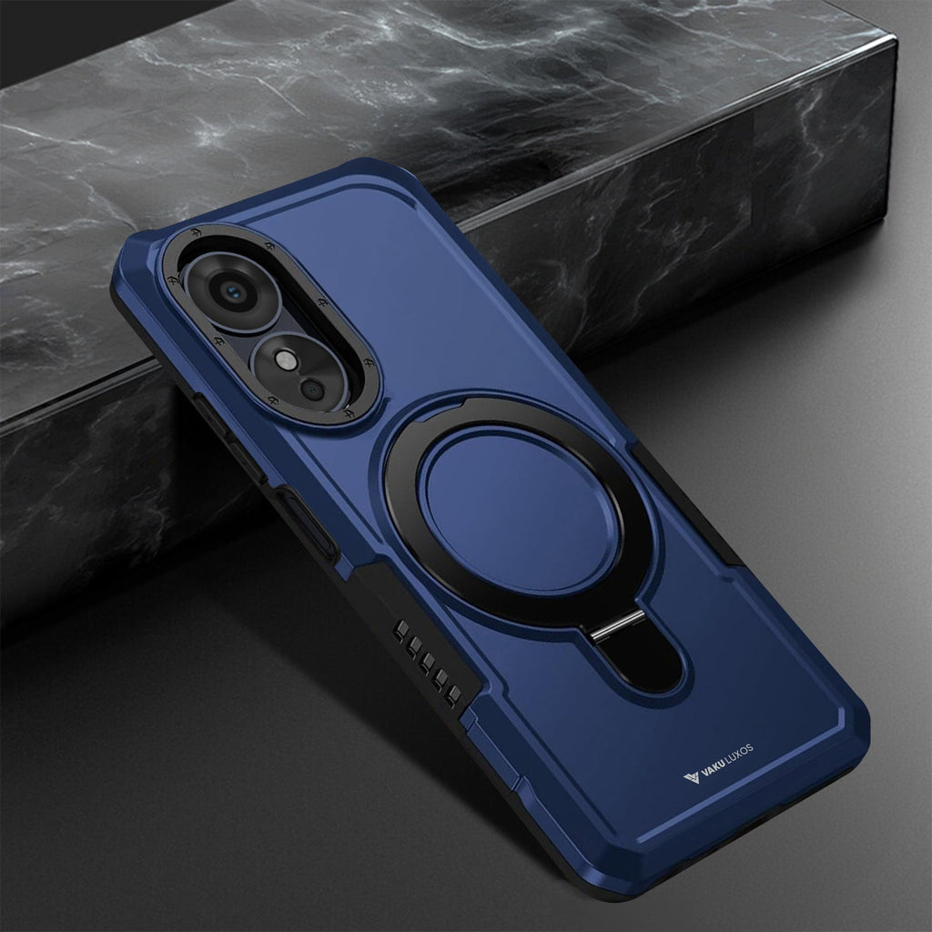 Vaku ® Oppo A17 Astor Military Grade Armor Protective Back cover