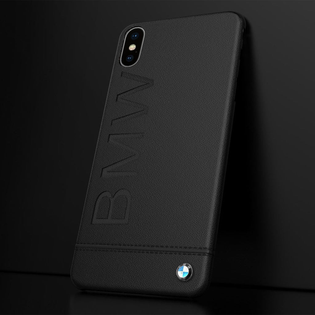 BMW ® Apple iPhone XR Official Racing Leather Case Limited Edition Back Cover