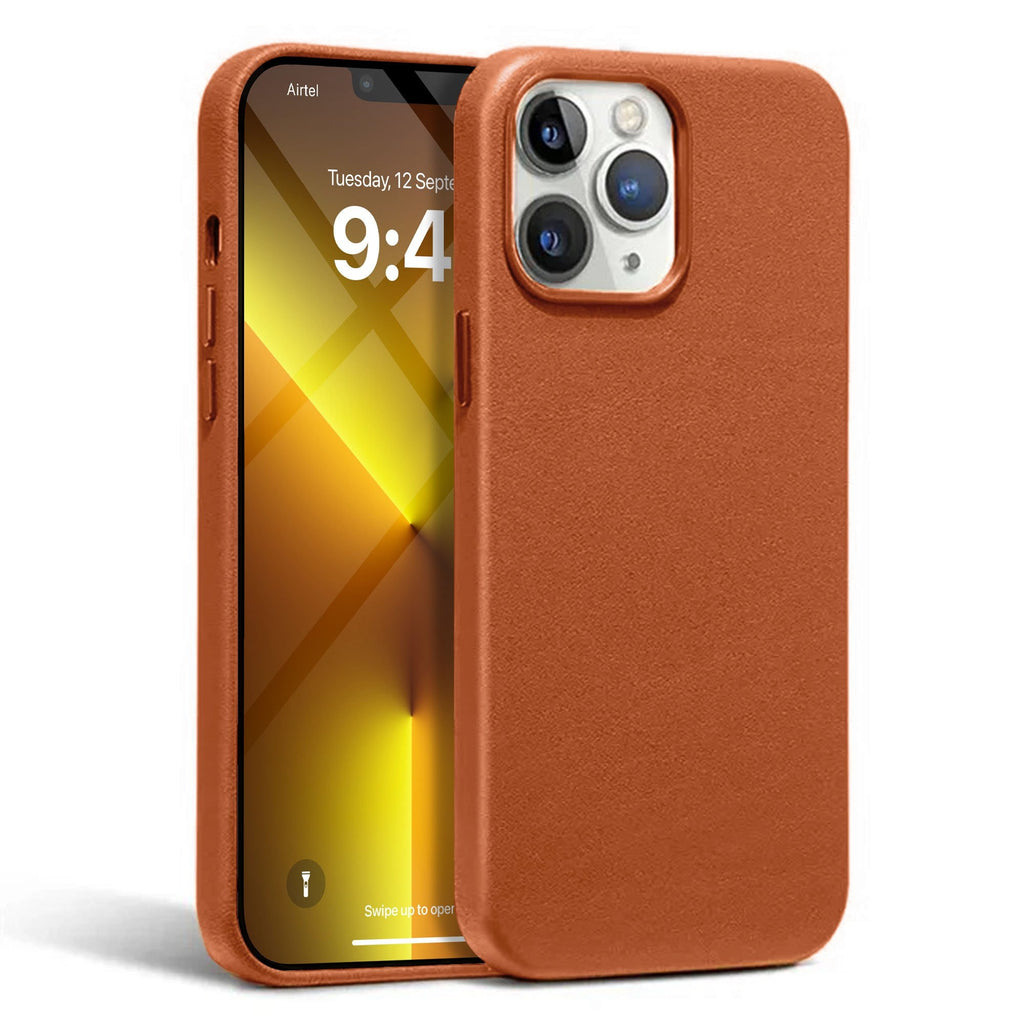 Vaku Luxos® Lexza Leather Protective case for iPhone 13 Pro (6.1")