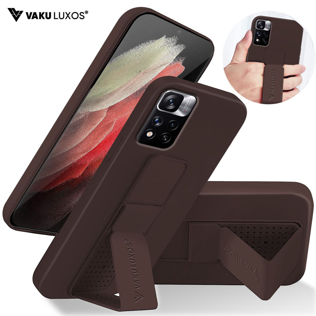 Vaku ® Xiaomi Redmi Note 11 Pro Harbor Grip Multi-Functional TPU Back Cover