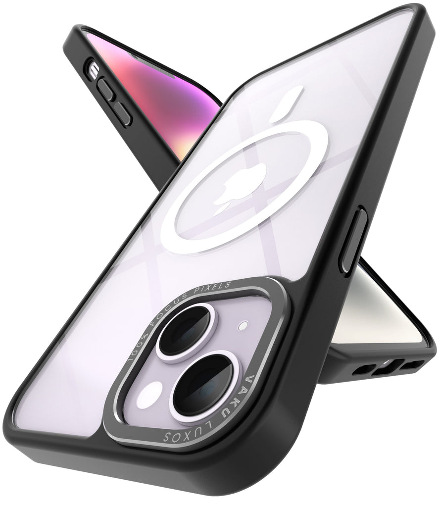 Vaku Luxos ® Apple iPhone 14 Plus Clear Armor Mag-Safe Series Back Cover