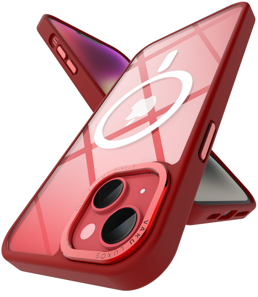 Vaku Luxos ® Apple iPhone 14 Clear Armor Mag-Safe Series Back Cover