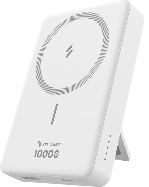 Vaku ® Cylix MagPro 10000mAh 15W Fast Charging Magnetic Wireless Power Bank