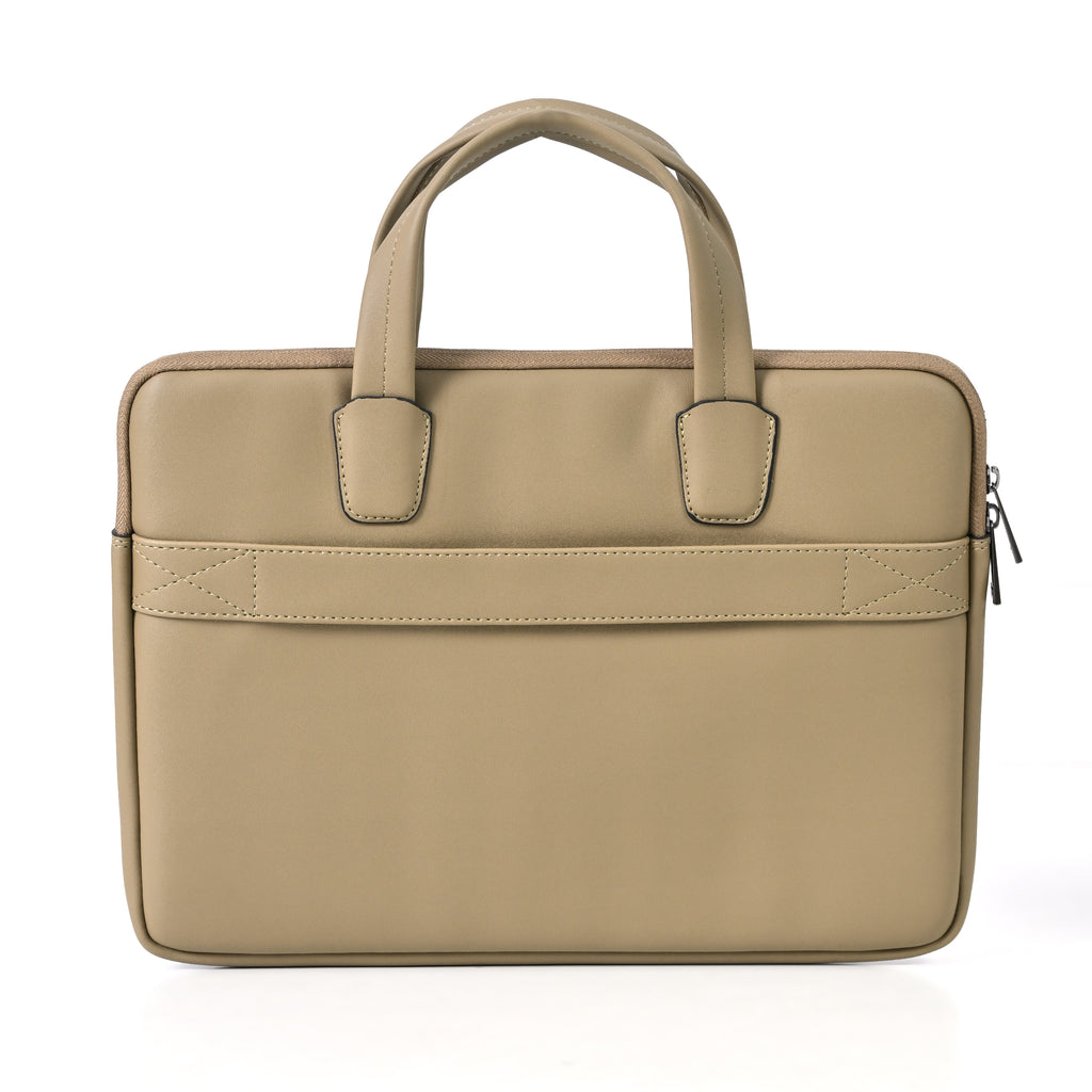 Vaku Luxos ® CASTINO 14 inch Laptop Bag Premium PU Leather Laptop Sleeve Messenger